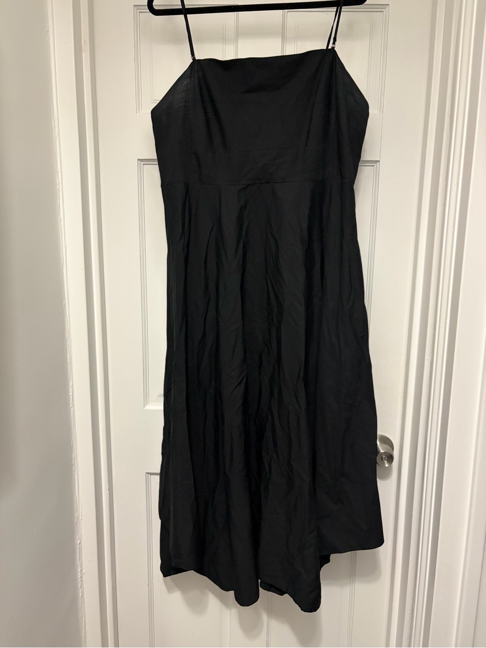 Banana Republic Black Midi Slip Dress